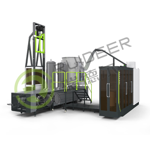 Forno di alluminizzazione chimica a vapore 900-1050C personalizzabile con codificazione Hf Zr e Si