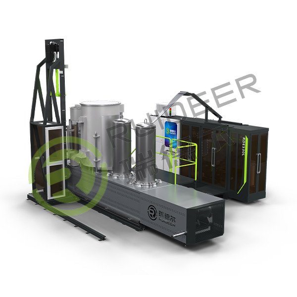 Forno di alluminizzazione chimica a vapore 900-1050C personalizzabile con codificazione Hf Zr e Si