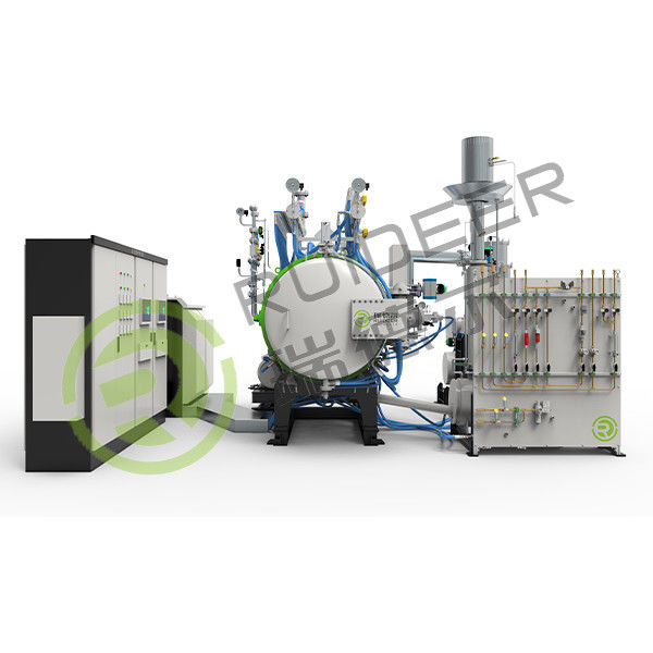 Forno di sinterizzazione a raffreddamento rapido della serie RDE con temperatura di lavoro massima di 1600 °C e raffreddamento rapido di 35 minuti in vuoto ultra-pulito di 1 Pa