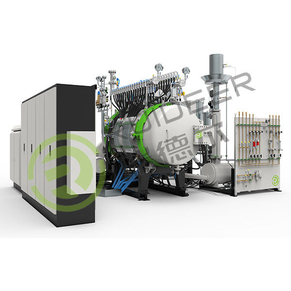 Forno di sinterizzazione a raffreddamento rapido della serie RDE con temperatura di lavoro massima di 1600 °C e raffreddamento rapido di 35 minuti in vuoto ultra-pulito di 1 Pa