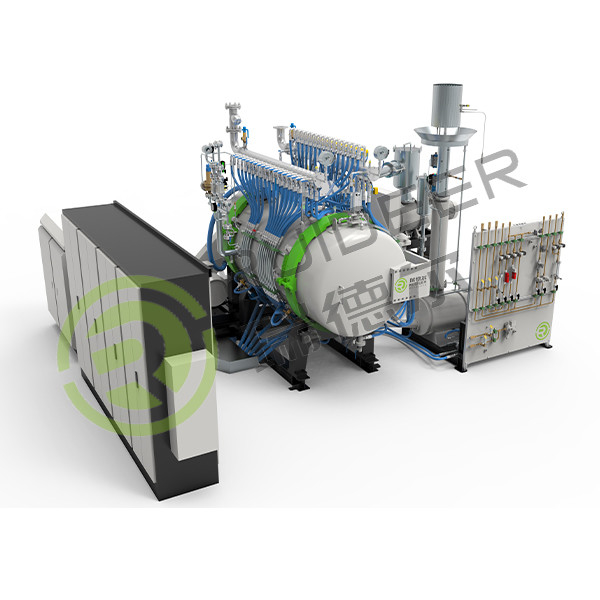 Forno di sinterizzazione a gas ad alta efficienza energetica per un'atmosfera a temperatura uniforme e un raffreddamento rapido