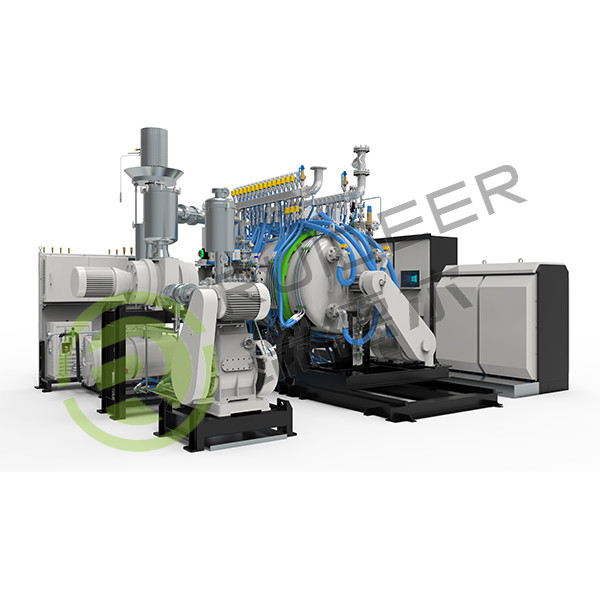 Forno di sinterizzazione a gas ad alta efficienza energetica per un'atmosfera a temperatura uniforme e un raffreddamento rapido