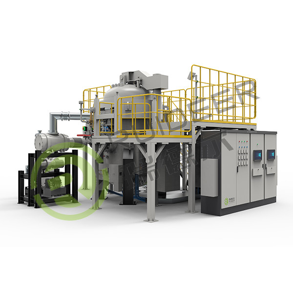 Forno di sinterizzazione per alta temperatura di 2000 °C a pressione di gas di atmosfera verticale uniforme in N2