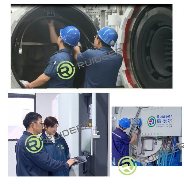 Forno di sinterizzazione preciso e coerente con carico da 400 a 1500 kg, forno di sinterizzazione del metallo controllato da PLC