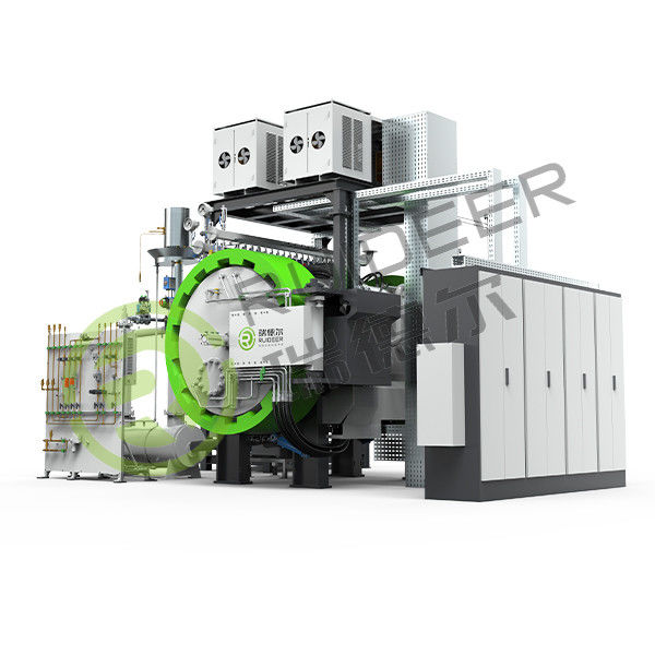Forno a vuoto industriale ad spazio efficiente personalizzato con caratteristiche opzionali Sistema di circolazione del gas e varie specifiche