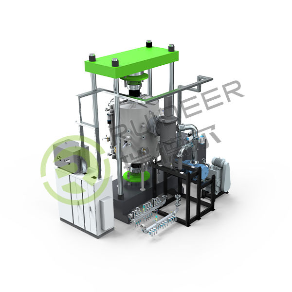 Sinterizzazione a pressa a caldo sottovuoto con elettrodo elettrostatico tipo JR (ceramica di nitruro di alluminio)