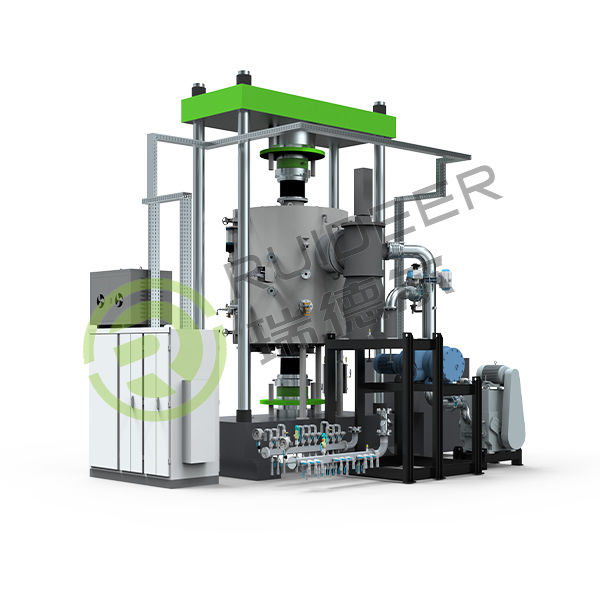 Sinterizzazione a pressa a caldo sottovuoto con elettrodo elettrostatico tipo JR (ceramica di nitruro di alluminio)