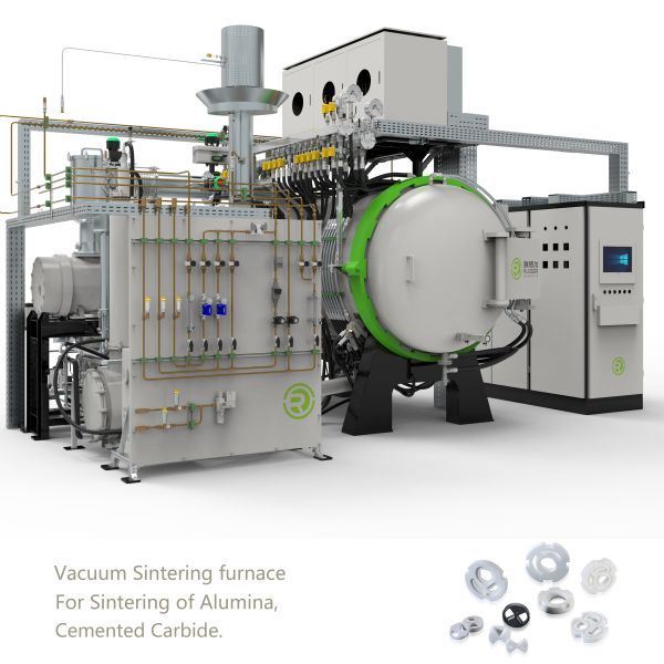 Forno a vuoto ad alta temperatura 1550C Temperatura massima di funzionamento e durata di 20 anni per applicazioni industriali