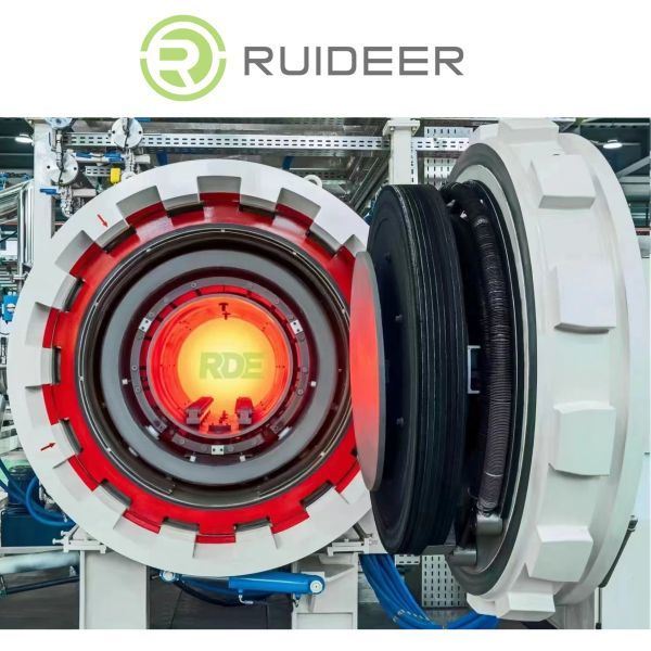 Forno di brasatura a vuoto ad alta temperatura 1550C per sistema a cinque fili a tre fasi