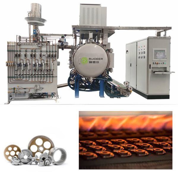 Forno di sinterizzazione a vuoto ad alta temperatura con carico massimo di 1500 kg e temperatura di lavoro massima di 1550 °C