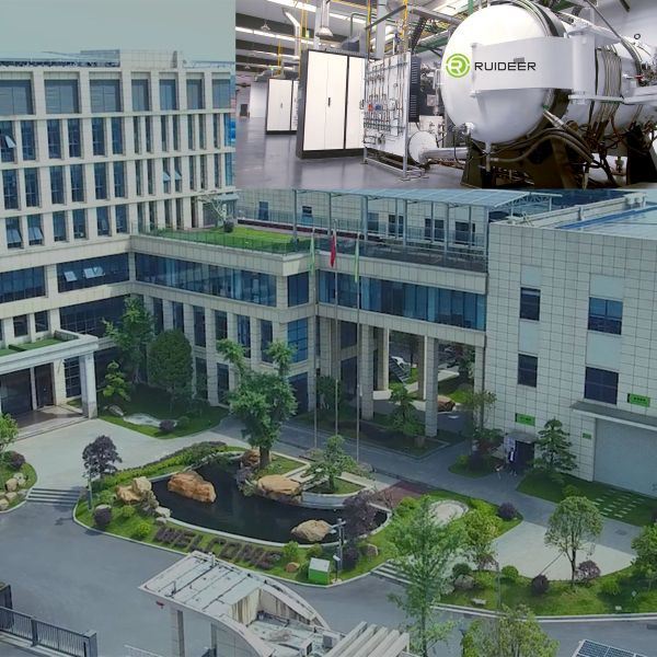 Forno di sinterizzazione a vuoto ad alta temperatura con carico massimo di 1500 kg e temperatura di lavoro massima di 1550 °C