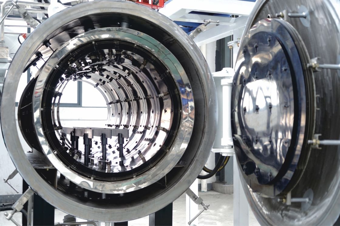 Forno di sinterizzazione metallica da 220KVA con elemento riscaldante in molibdeno e zona di lavoro 300mm×300mm×900mm