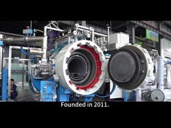 1200-1800C Forno a sinterizzazione a coda Fornitore di riscaldamento periodico con doppia porta