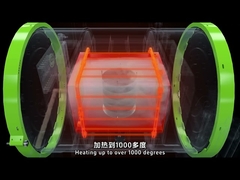 Forno per rivestimento CVD a carburo di silicio per la crescita epi dei semiconduttori