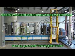 Fornaci di deposizione chimica a vapore a CVD per utensili da taglio